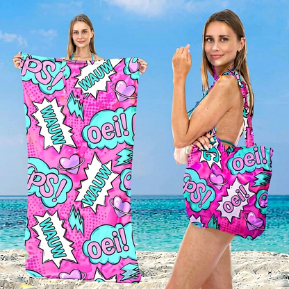 SunSandify – De ultieme 2-in-1 strandgenoot