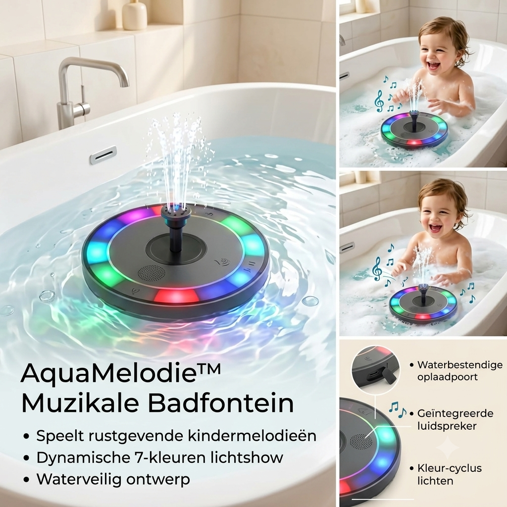 AquaMelodie™ - Betoverende Badfontein