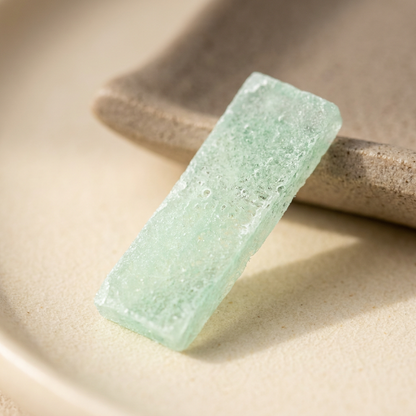 Losse mintstrip close-up