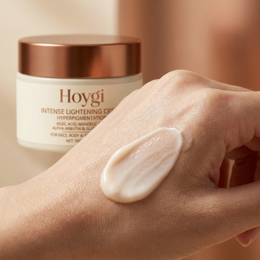 Textuur van de Hoygi creme