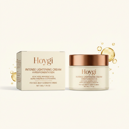 Hoygi Intense Lightening Cream - doos en pot